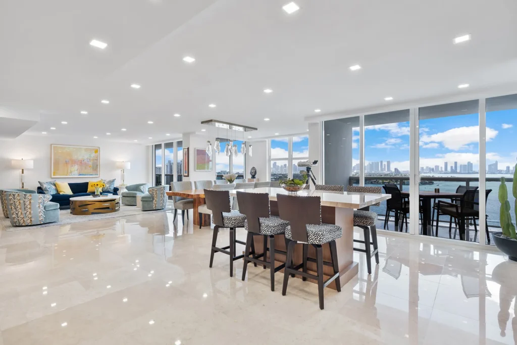Luxury Waterfront Condo Interior Design Miami Beach